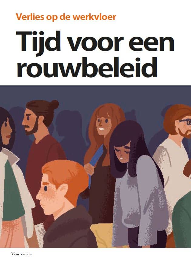 Artikel Rouw op de werkvloer - Afbeelding Artikel Rouw op de werkvloer - Afbeelding